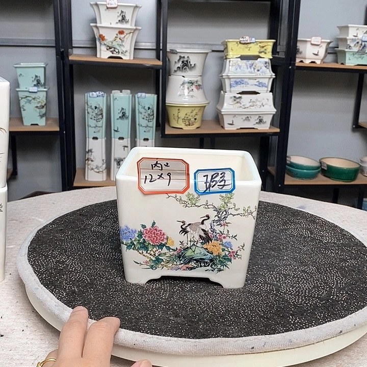 紫砂的花盆很漂亮16
