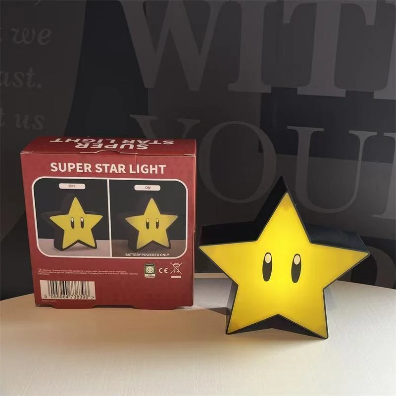 无敌可爱充电创意氛围灯星星小夜灯高颜值护眼发光灯情侣房间感应