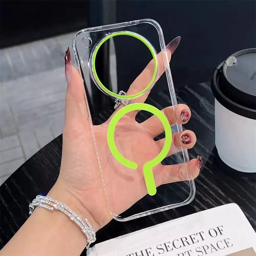 适用OPPOFindX8ultra手机壳X8S新款冰晶透明磁吸全包防摔壳男女款