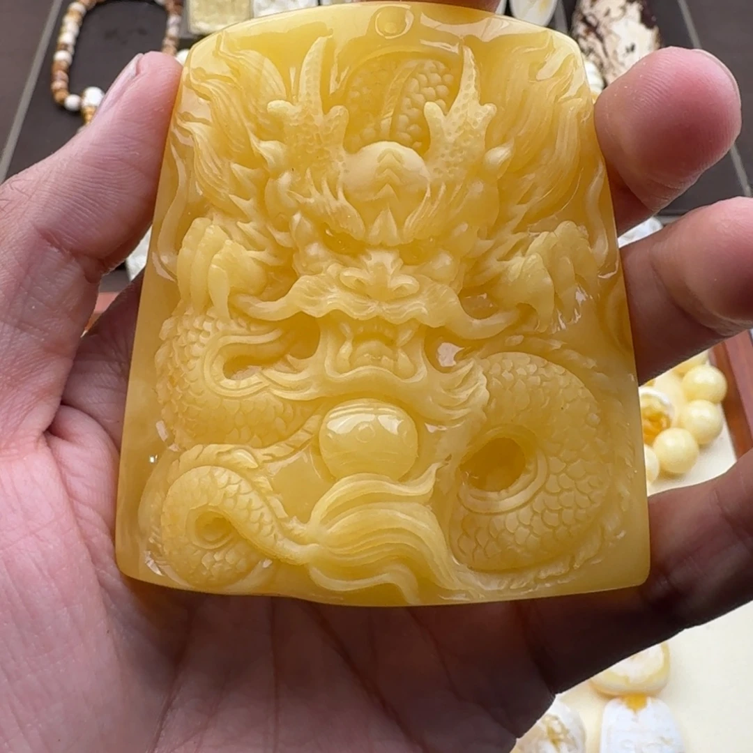 琥珀未镶嵌裸石蜜蜡