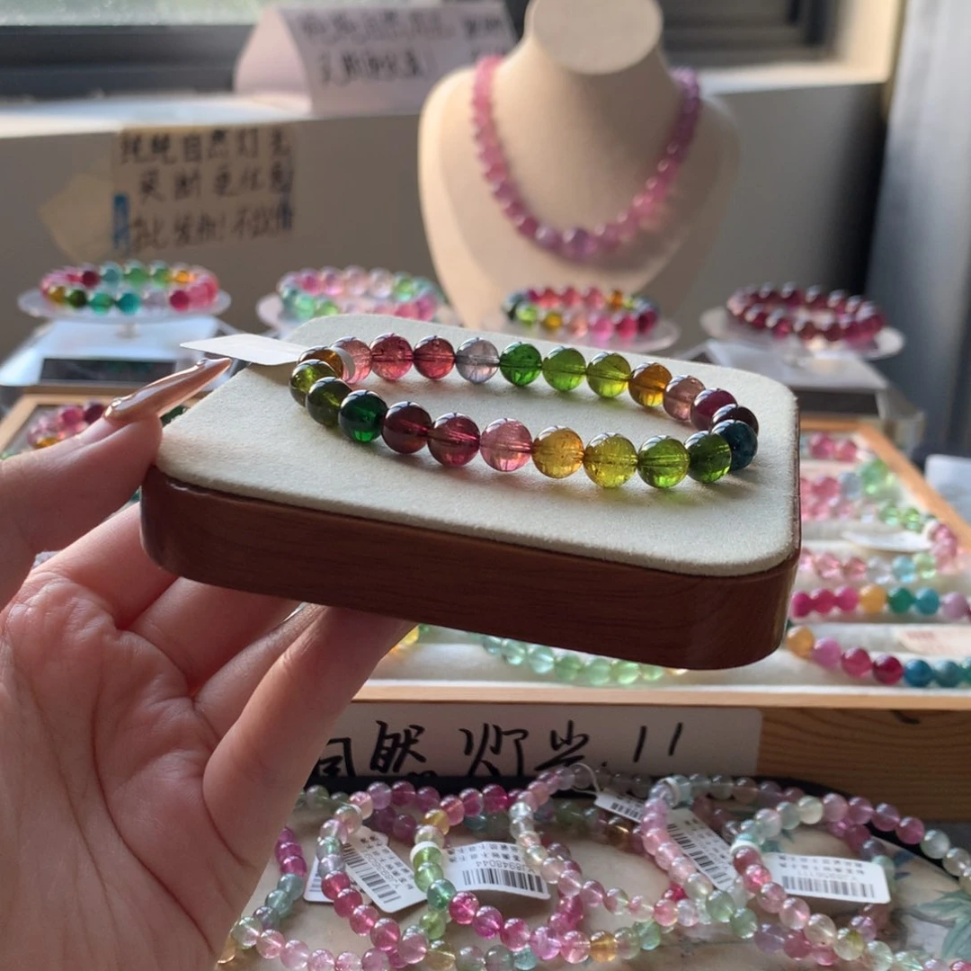 未镶嵌手链碧玺碧玺