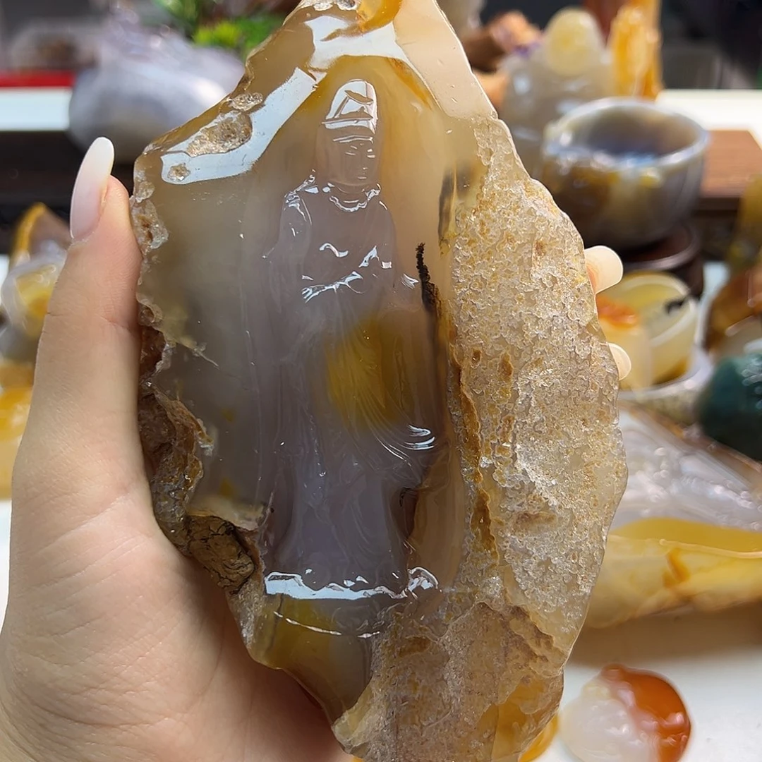 玛瑙/玉髓未镶嵌颈饰