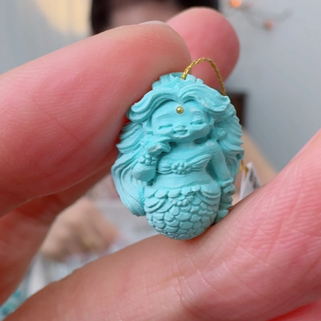 未镶嵌绿松石珠宝奇石