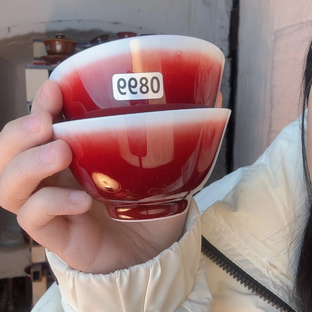 瓷片景德镇郎红陶瓷