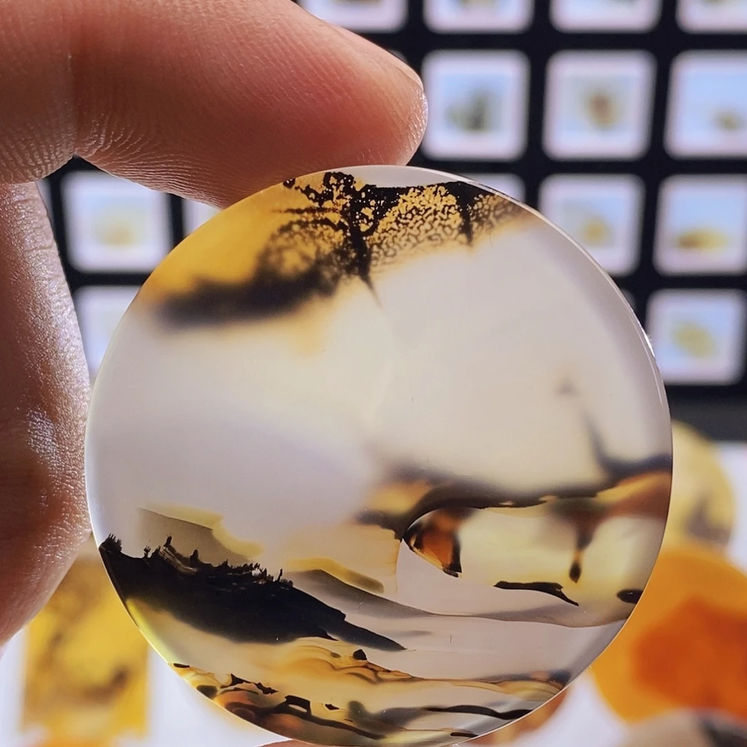 玛瑙/玉髓未镶嵌吊坠(不含链)21 9