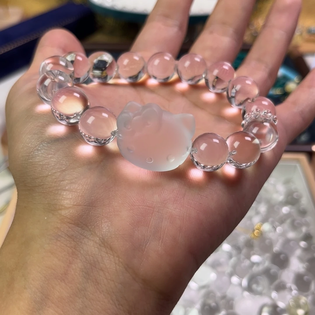 【闪购商品】无非金属kt猫手串12