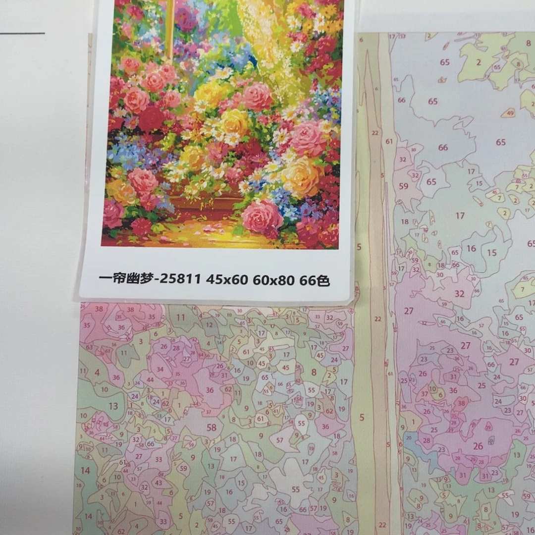 棉布贪*（有画布）一帘幽梦中尺寸棉布