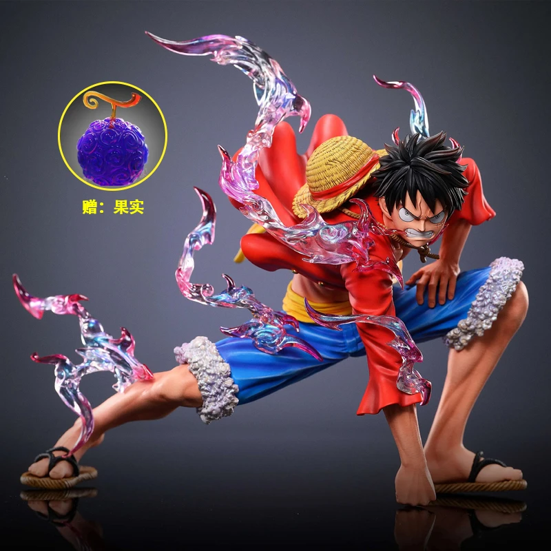 海贼王LX二档砸地尼卡路飞八倍镜动漫潮玩机箱桌面GK手办模型摆件