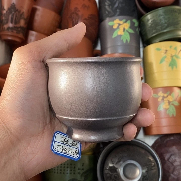 紫砂茶杯瑕疵不退不换