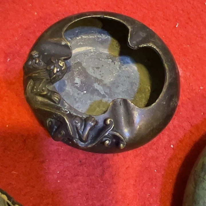 黄铜摆件，文房工艺品摆件