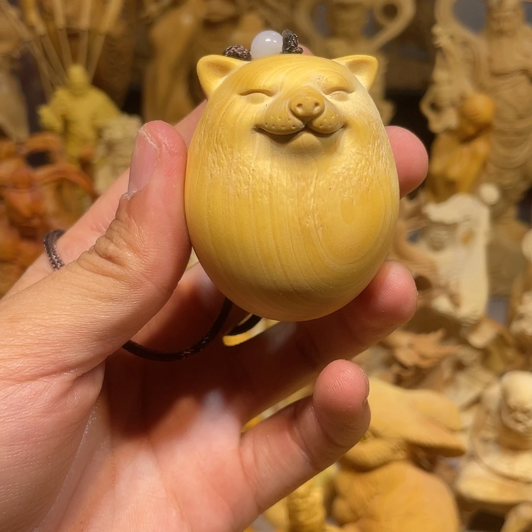 黄杨木小瑕疵狗蛋