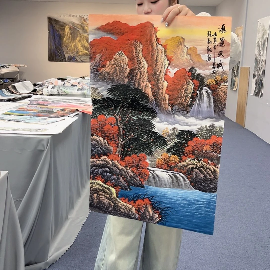 国画纯手绘字画作品