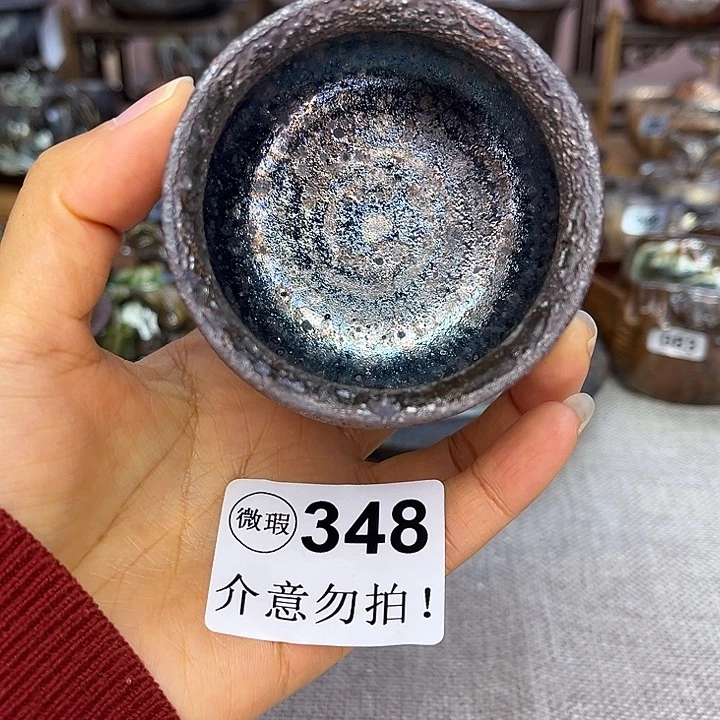 裸柴烧陶瓷手工茶器