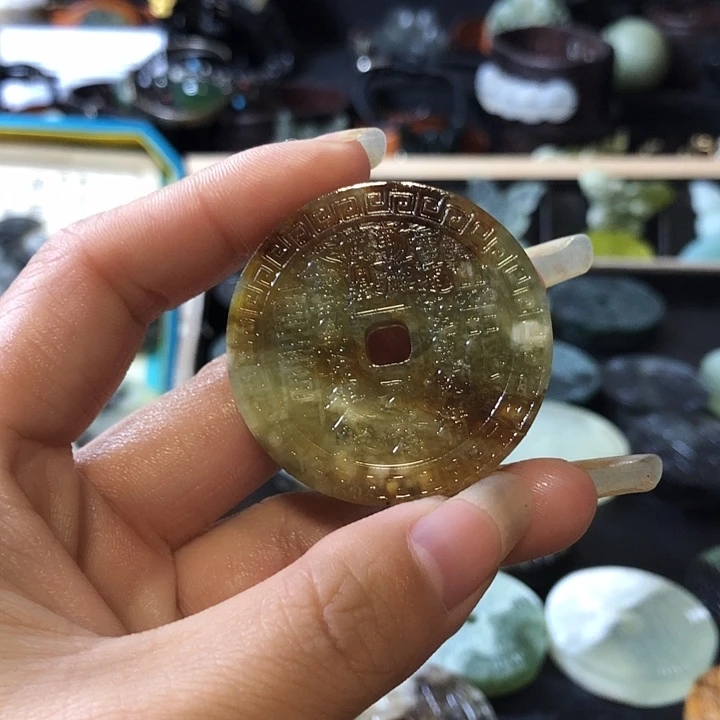 未镶嵌岫玉岫玉挂件