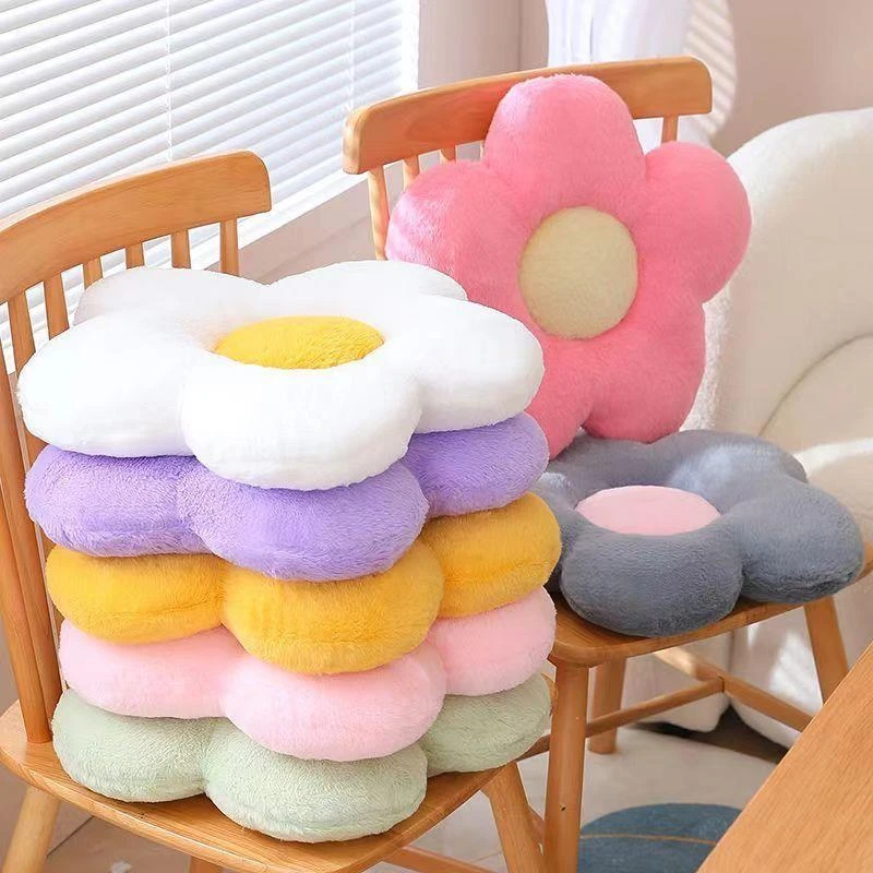 新疆西藏包邮花朵坐垫屁垫飘窗榻榻米卧室地上ins太阳花椅垫地毯