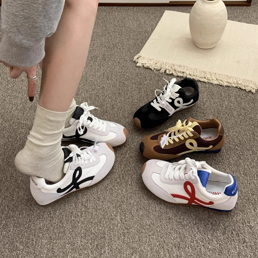 鞋子女款爆款2025新款德训鞋百搭小众鞋子今年流行鞋子女款夏季