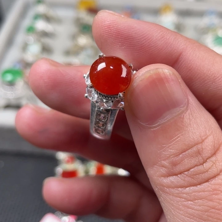 翡翠未镶嵌戒指缅甸天然翡翠