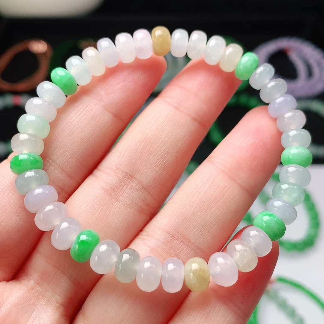 翡翠未镶嵌手链翡翠