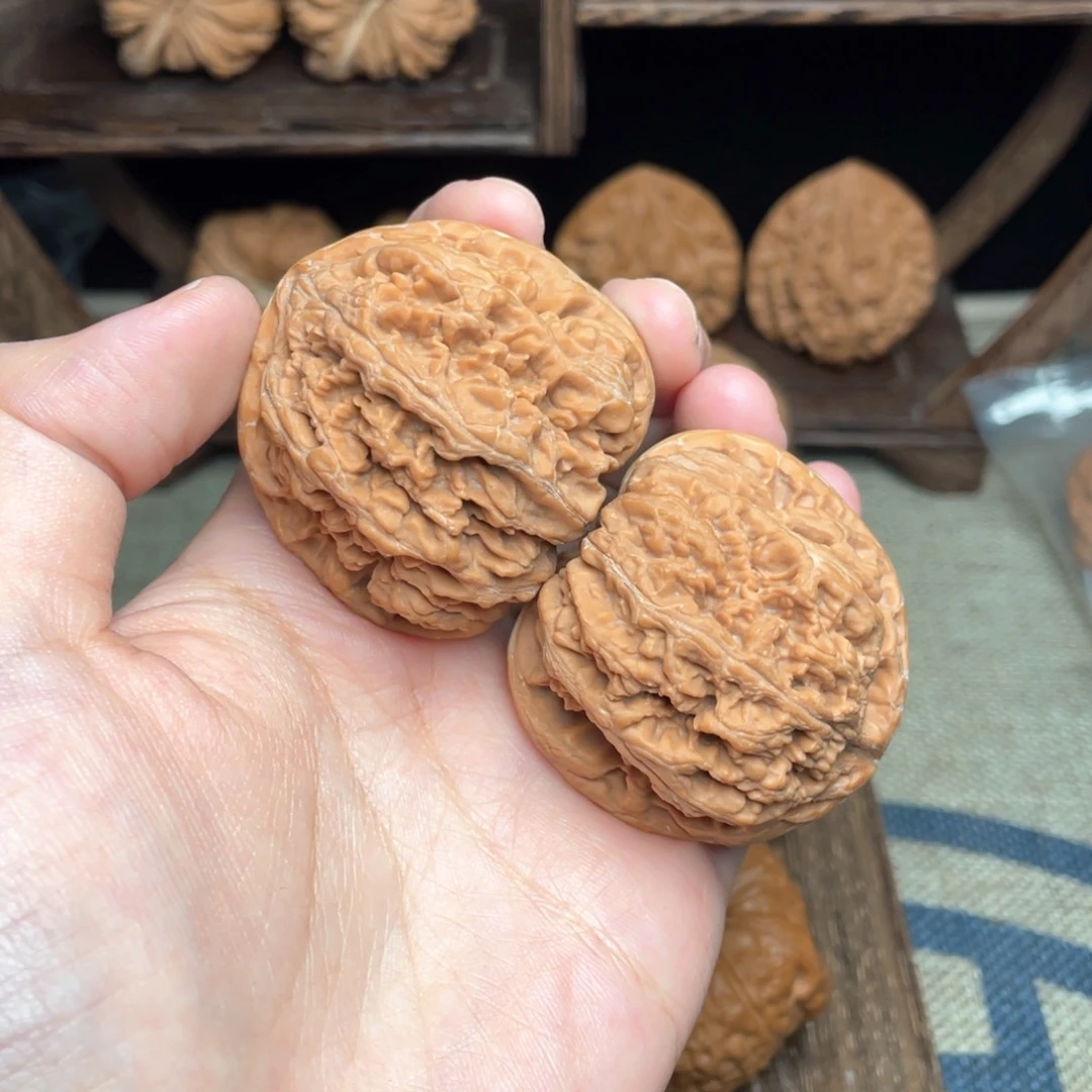 文玩核桃把件随**变44粗筋