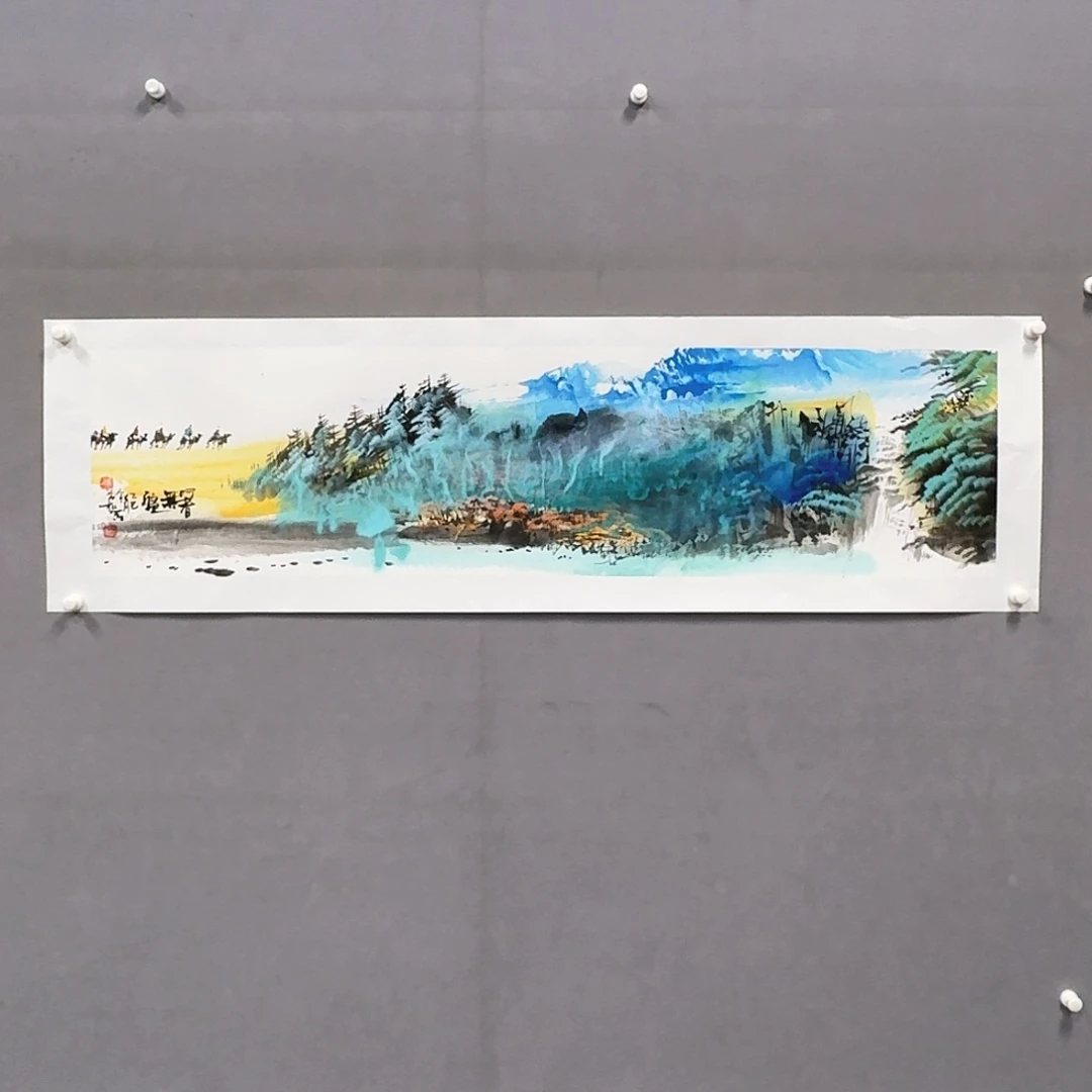 国画亲笔手绘放心去藏