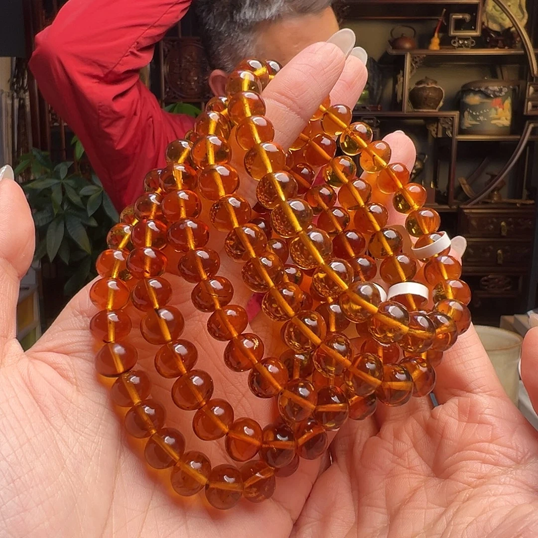 琥珀未镶嵌裸石抚顺琥珀10250九多样性发其一