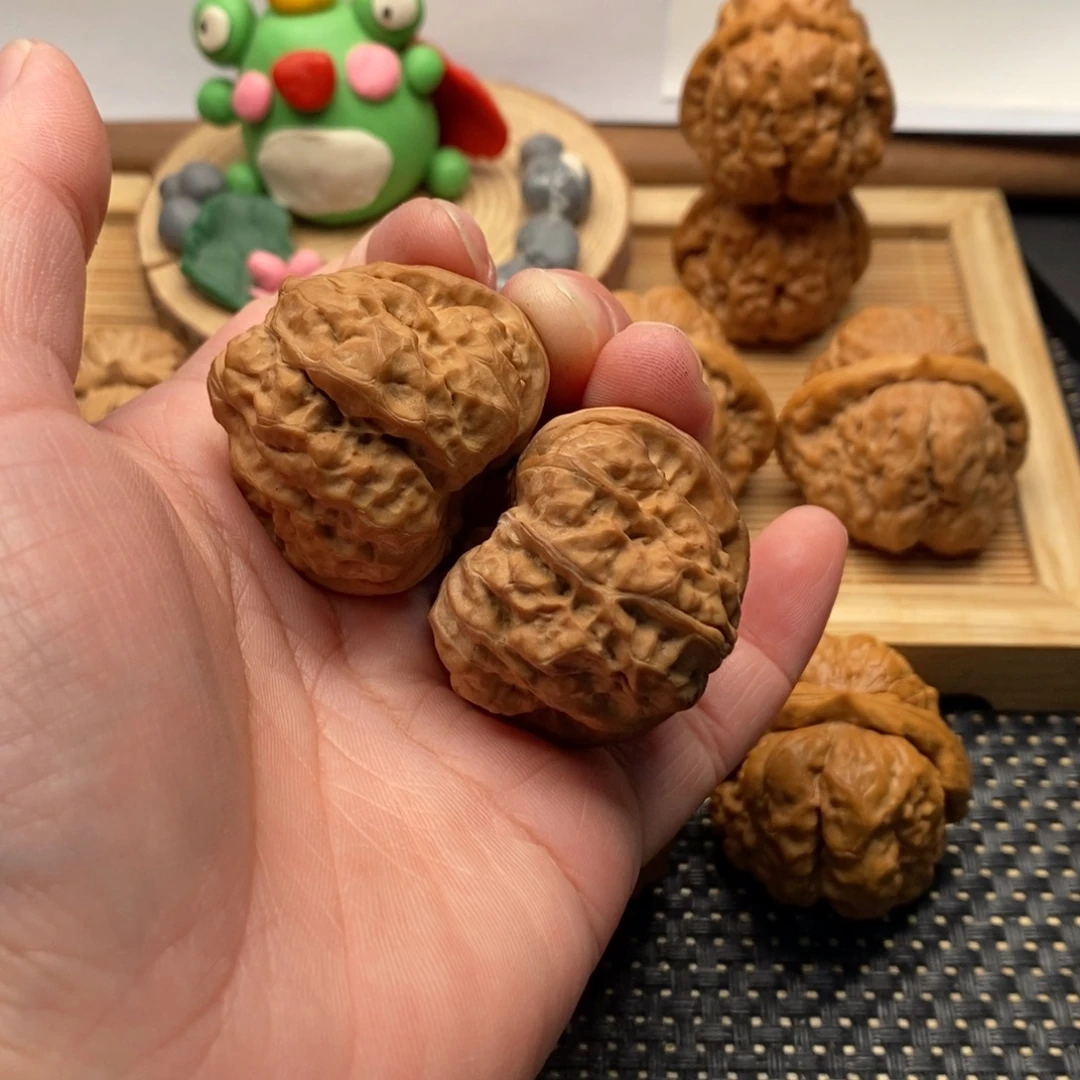 风***f把件文玩核桃全品边38