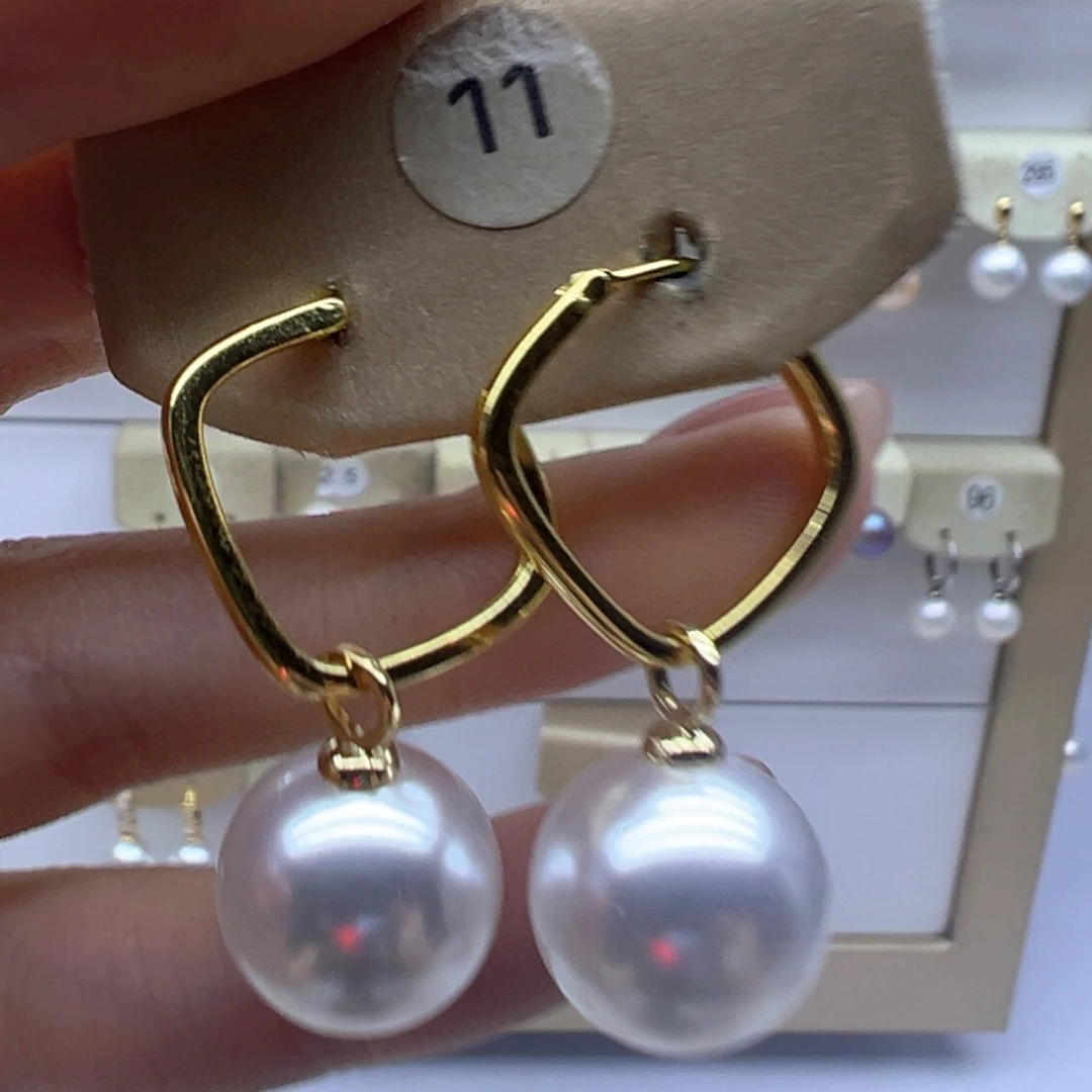 未镶嵌淡水珍珠耳饰