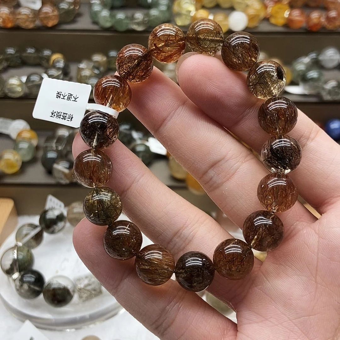 未镶嵌手链水晶阿*手串
