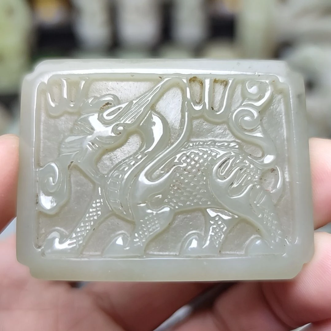 和田玉挂件未镶嵌