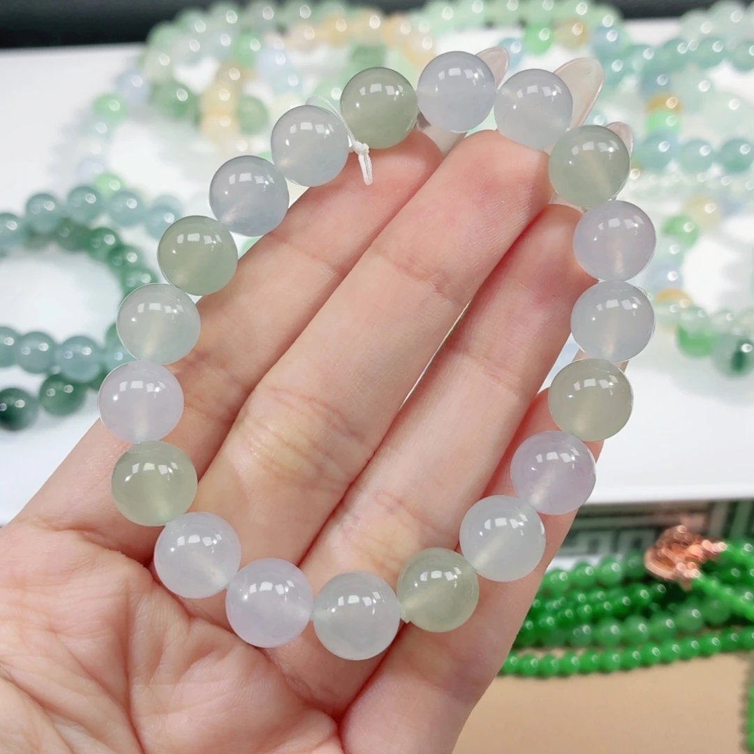 翡翠未镶嵌手链翡翠