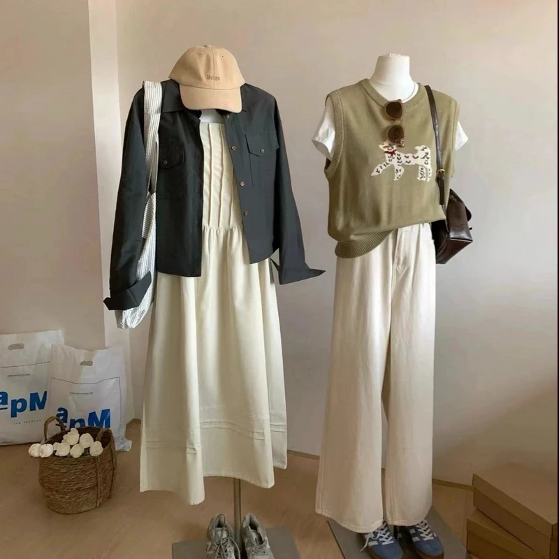 2025新款韩版宽松休闲百搭风衣外套200-300