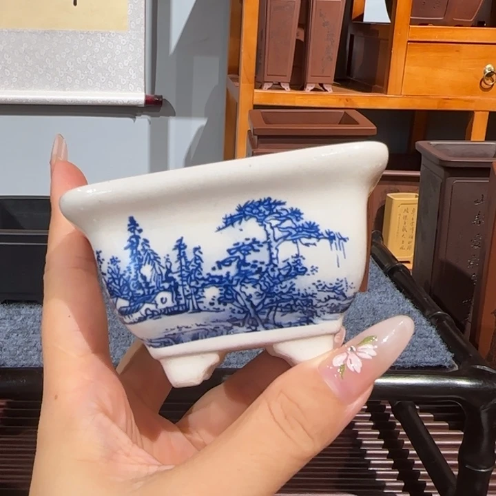 紫砂花瓶口径7深度4