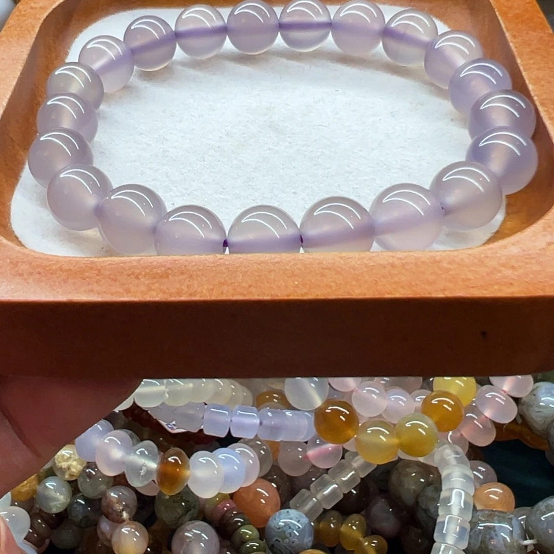 玛瑙/玉髓未镶嵌手链