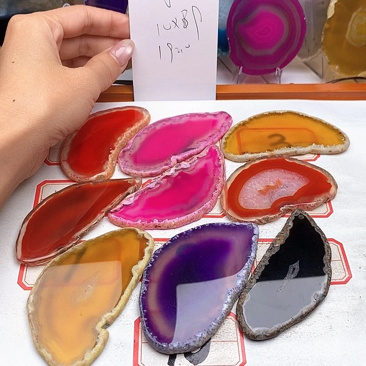 海***朵玛瑙/玉髓合金颈饰
