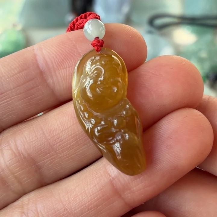 翡翠未镶嵌颈饰天然翡翠