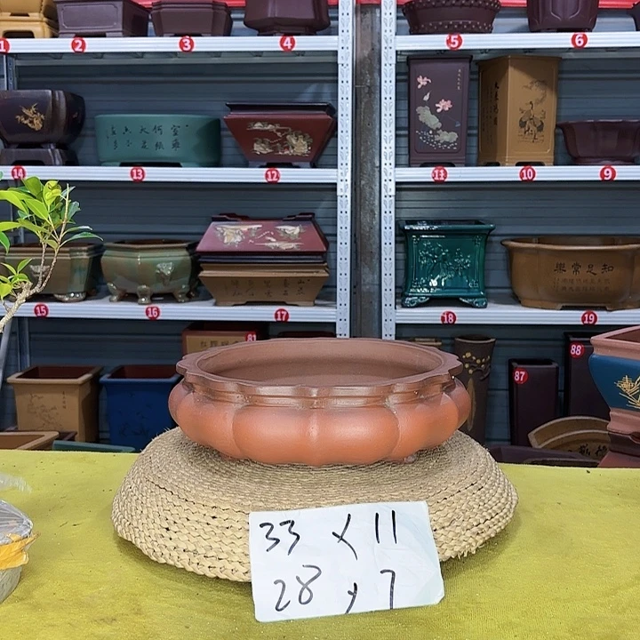 紫砂花盆宜兴紫砂厂
