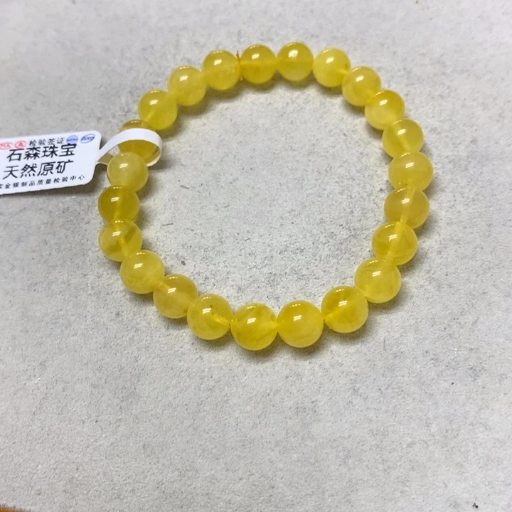 未镶嵌蜜蜡裸石串