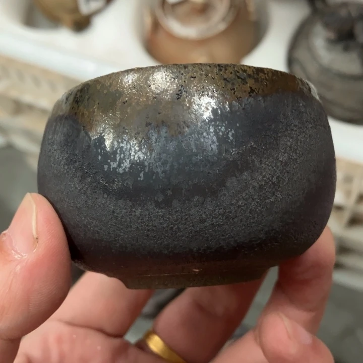 柴烧茶具宝瓶大放漏