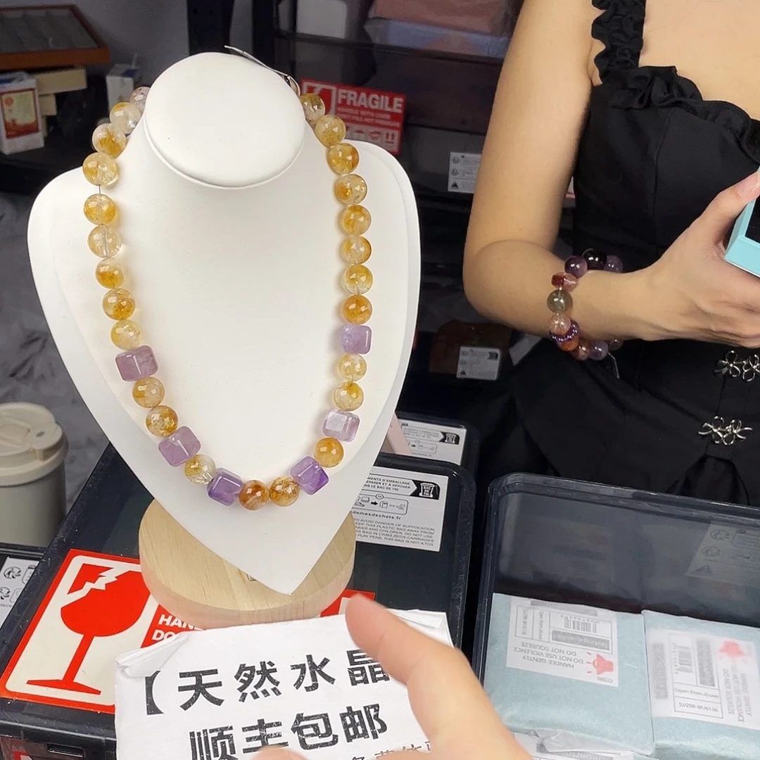银S925镶嵌水晶手链