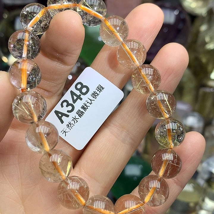 水晶天然水晶手串11.5mm未镶嵌