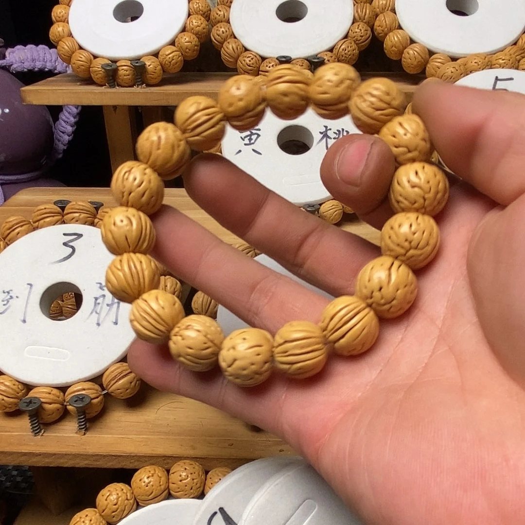 安***若核桃手串/手链野生15盘锦肌肉15野生盘锦肌肉