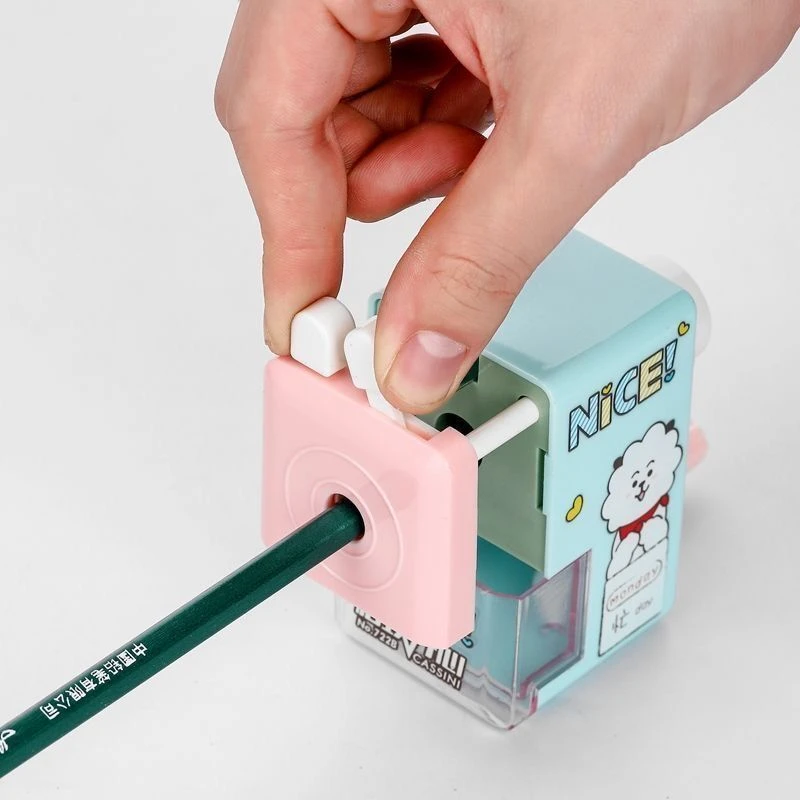 手摇卷笔刀铅笔卷笔器儿童转笔刀小学生专用铅笔削笔器削笔刀可爱