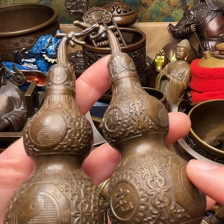 精美铜器批发档口