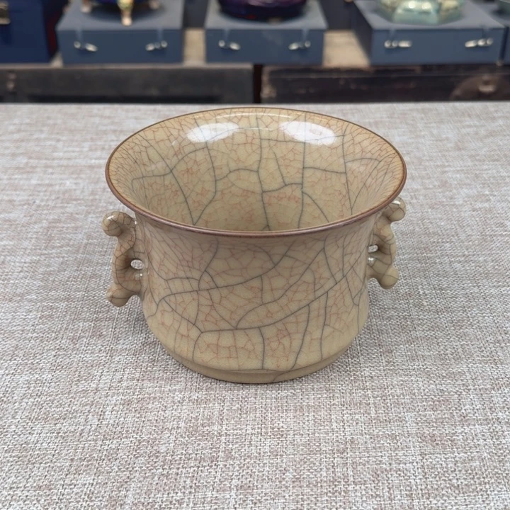 摆件陶瓷旧藏摆件