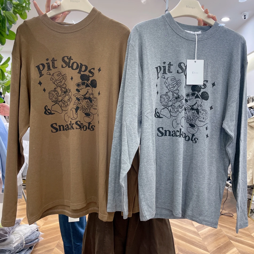 000米老鼠唐老鸭衫
