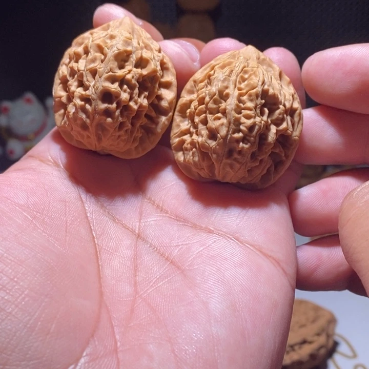 把件文玩核桃岁***眼秦鸡