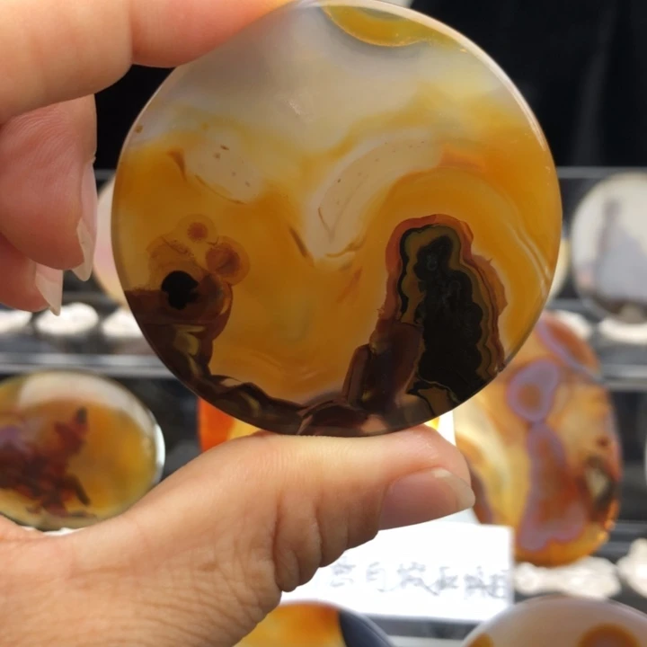 合金玛瑙/玉髓珠宝奇石38