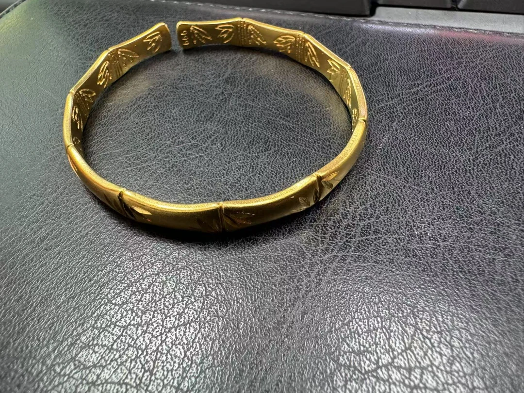 【专属活动】GZP足金999节节高升开口手镯