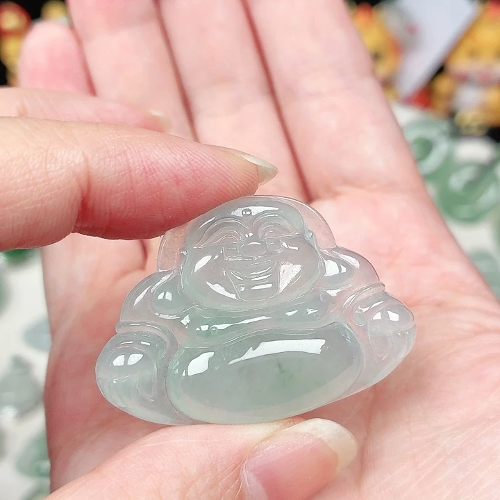 颈饰未镶嵌翡翠缅甸天然A货翡翠