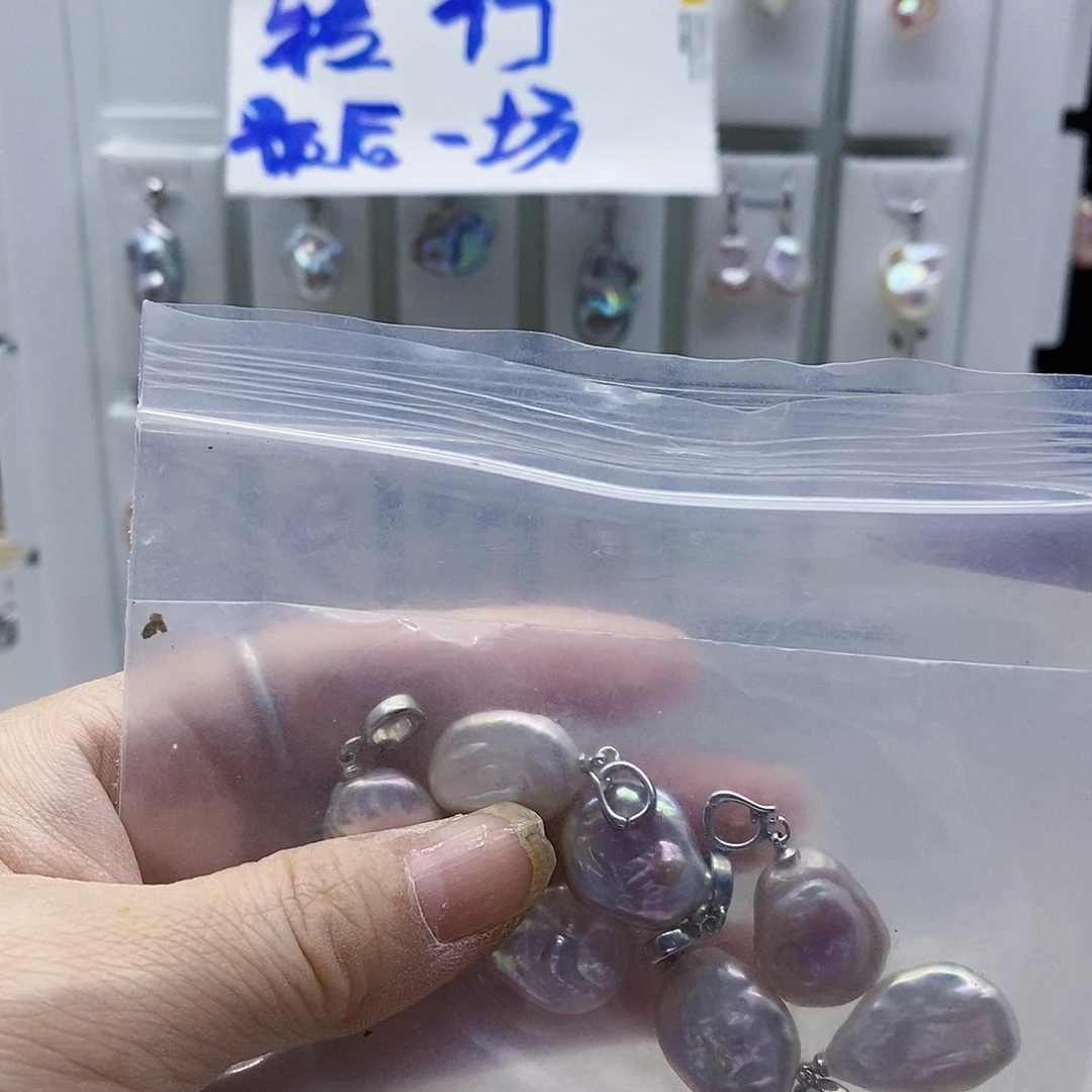颈饰合金淡水珍珠